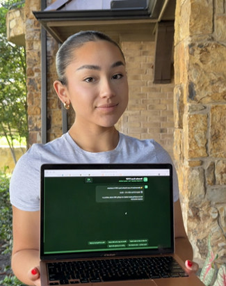 Patricia Gonzalez with Breathe Easy App